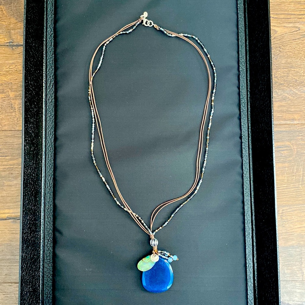 Silpada N2227 indigo mood necklace